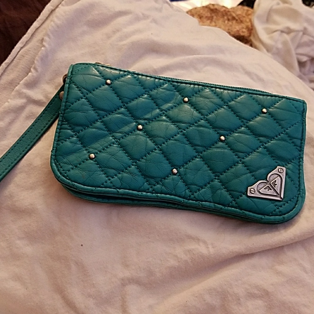 Blue wallet